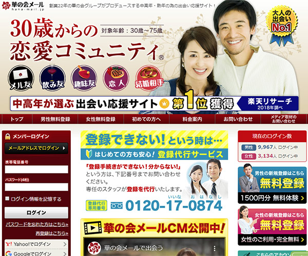 華の会メール画像